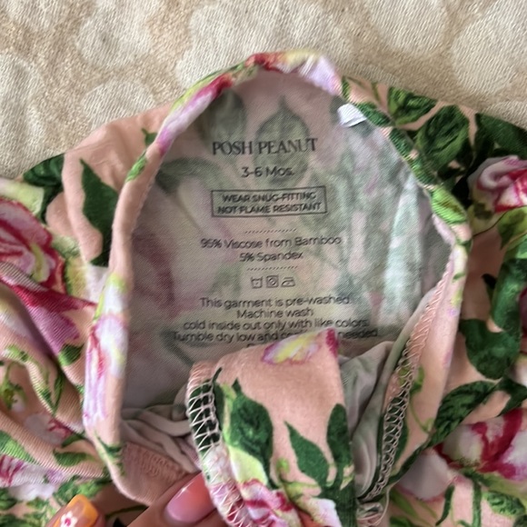 Posh Peanut Ruffle Zip Footie - Picture 3 of 3